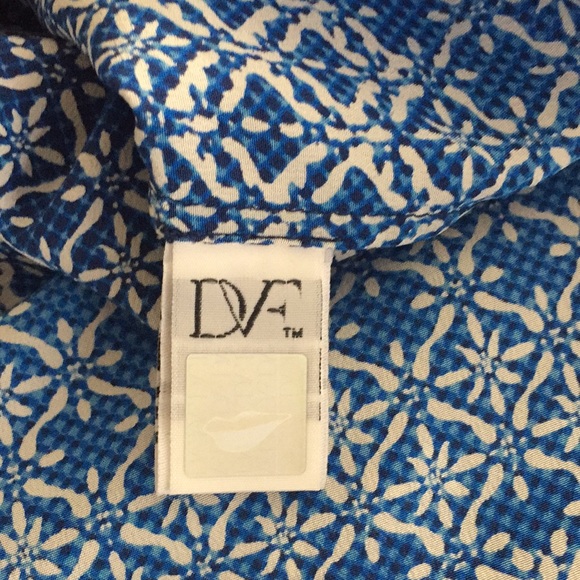 DVF 100%silk top size 4 - Picture 6 of 8